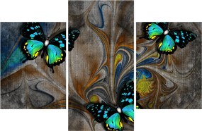 Tablou - Fluturi strălucitori în imagine (90x60 cm)