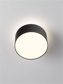 Spot aplicat, Plafoniera LED Ozen negru, 14cm