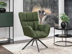 Fotoliu Kikino X (verde + negru). 1110138