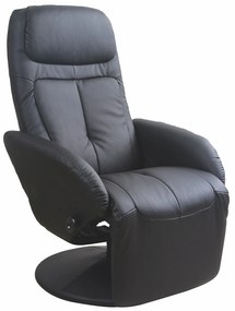 Fotoliu relax Ophelia (negru). 770911