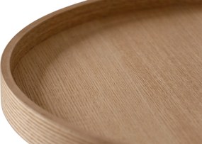 Măsuță de cafea rotundă Tiliana 45 cm - natural