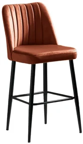 Set de scaune de bar Vento Tile Red, 2 bucăți, 2 buc.