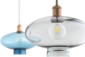Lustra/pendul design decorativ TRESCO cupru/fumuriu