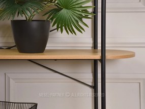Raft Linde (stejar + negru). 1111370