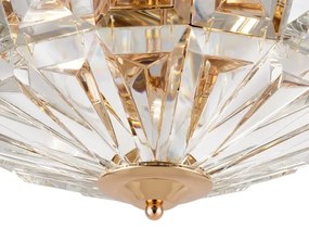 Plafonieră Maytoni MOD094CL-04G FACET 4xE14/60W/230V cupru