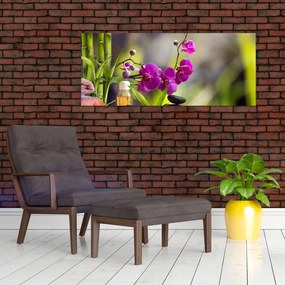 Tablou - spa and stones (120x50 cm)
