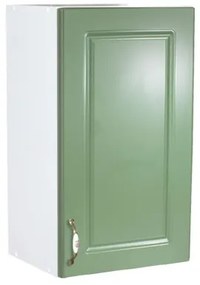 Corp superior 45 cu 1 usa Zebra MDF verde drept