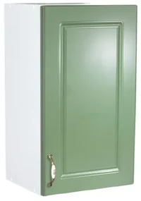 Corp superior 45 cu 1 usa Zebra MDF verde drept