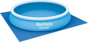 Bestway Pânză de sol pentru piscină Flowclear, 396 x 396 cm