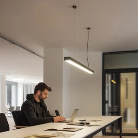 Plafonieră/pendul LED CYNIDECO LED/45W/230V 4000K negru