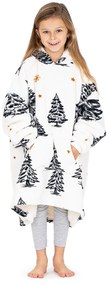 Hanorac din micropluș 4Home Frosted Trees, uni S – pentru copii