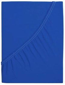 Cearsaf pentru patut copii EXCLUSIVE 60x120 cm albastru regal