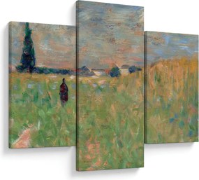 Tablou - Georges Seurat, A Summer Landscape, reproducere (90x60 cm)