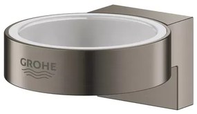 Suport Grohe Selection pentru pahar sau dozator sapun antracit periat Hard Graphite