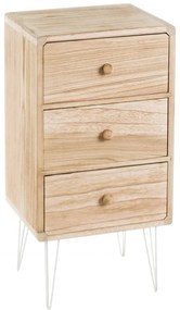 Noptieră din lemn exotic Natural Way – Casa Selección