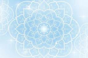 Tapet autoadeziv Mandala orientală cerească