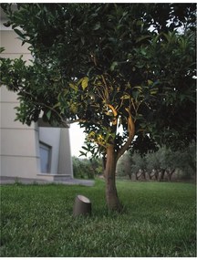 Mini stalp decorativ iluminat exterior IP65 FOX gri