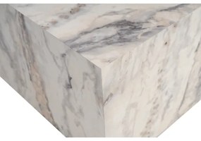 Masă de cafea PRIZMA, 35 x 90 cm, decor marmură
