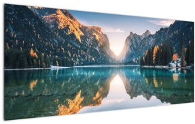 Tablou - Lacul montan (120x50 cm)