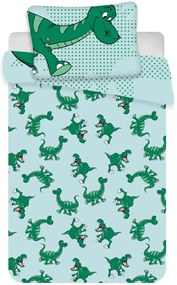 Disney Mickey Lenjerie de pat pentru copii Dino 100×135cm, 40×60 cm