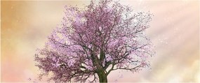 Tablou - Copacul înflorit în deal (120x50 cm)