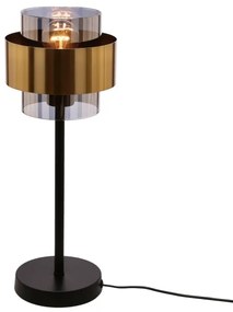Lampă de masă SPIEGA 1xE27/60W/230V auriu/negru