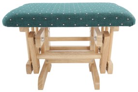 Fotoliu relaxant, material lemn de fag verde, RELAX GLIDER 87107