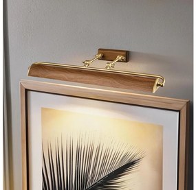 Aplică pentru tablouri Elstead WINCHFIELD-PLL-AB-OAK WINCHFIELD 4xE14/40W/230V stejar