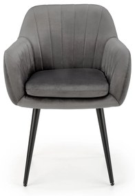 Scaun de sufragerie Kiersten (gri). 1039622