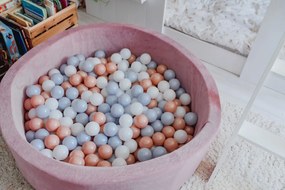 Tobogan cu piscina cu bile Blush 110x30 cm