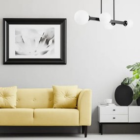 Lustră pe tijă ASTRO 4xG9/5W/230V neagră