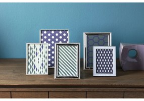 Ramă foto argintie de sine stătătoare/de suspendat din metal 16x16 cm Sweet Memory – Zilverstad