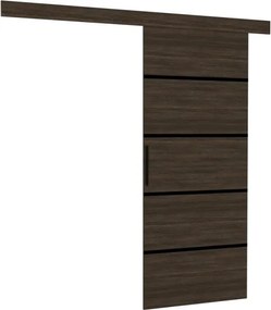 Usa glisanta Muschu, ADRK Furniture (Latime: 86 cm, Culoare: Lemn natural)