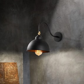Sağlam - 3742 Design interior Lampa de perete Neagra 21x32x28 cm