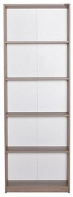 Biblioteca Adore Modern, 5 rafturi, 64x182x26 cm