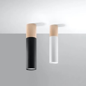 Plafonieră PABLO 1xGU10/40W/230V negru