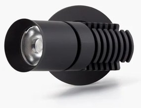 Mini Spot/Proiector LED incastrabil directionabil UNO black 11° 2700K
