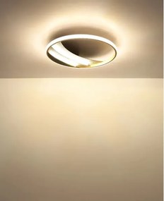 Globo 48493-24 - Plafonieră LED CONSTANCE LED/24W/230V Ø 41 cm aurie