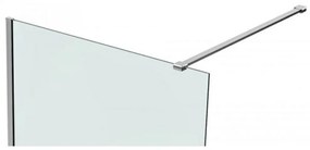 Cabină de duș Walker walk-in WI01-90 90x195 cm, cu sticlă de 8 mm