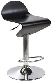 Set 2buc scaune tip bar Livza (negru). 1080971