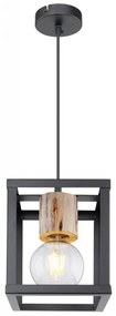 Pendul design modern HAGAR negru 15476H GL