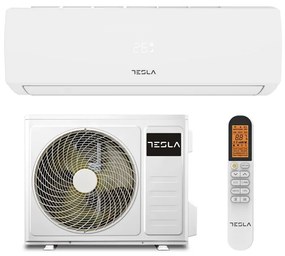 Aer condiționat cu invertor Tesla TT51EX21-1832IA, 18000 BTU, Clasa A++/A+, Până la 40 m2, Afișaj LED, Turbo, Mod Sleep, Alb