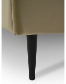 Pat pentru copii bej 90x200 cm Mercury – Scandic