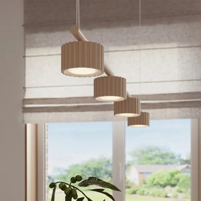 Sollux SL.2697 - Lustră suspendată pe cablu AURA 4xGX53/10W/230V crem