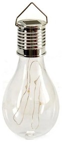 Ibergarden Lampă în formă de bec plastic (7,5 x 15 x 7,5 cm)
