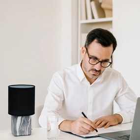 Lampă de masă Rabalux 74068 Nalisa, pătrată,negru