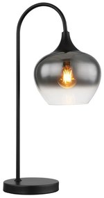 Veioza, lampa de masa design modern Maxy negru