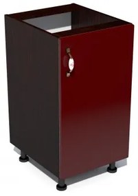 Corp inferior 45 cu 1 usa Zebra MDF rosu simplu
