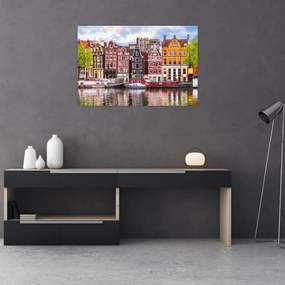 Tablou - Amsterdam, case de dans (90x60 cm)