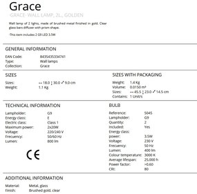 Aplica de perete eleganta design modern Grace